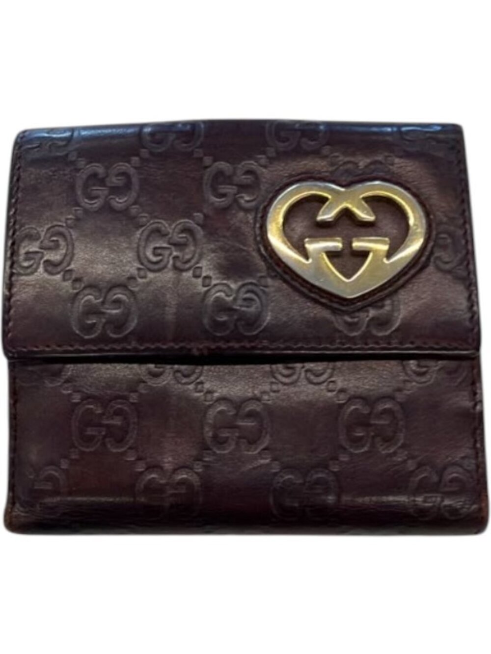 654176CR C1 Gucci Wallet Bordeaux PVC